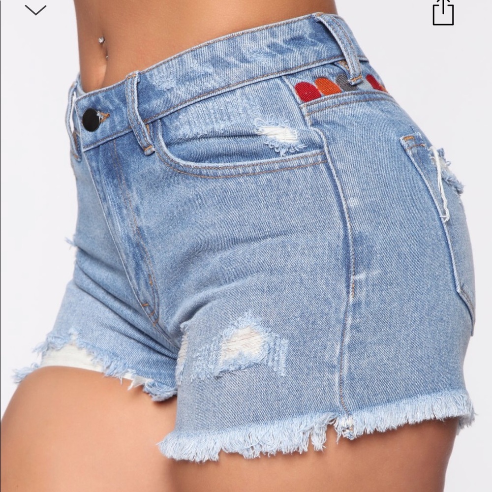 Suns Out Buns Out High Waisted FN Shorts